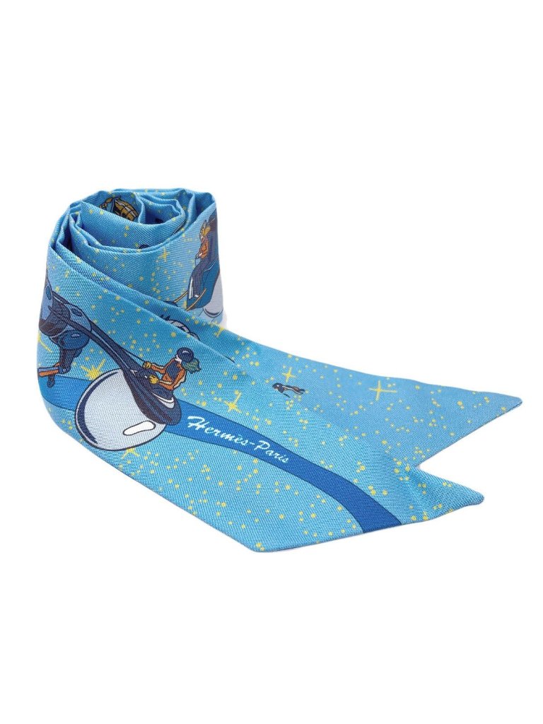 Hermes Twilly Scarf Silk